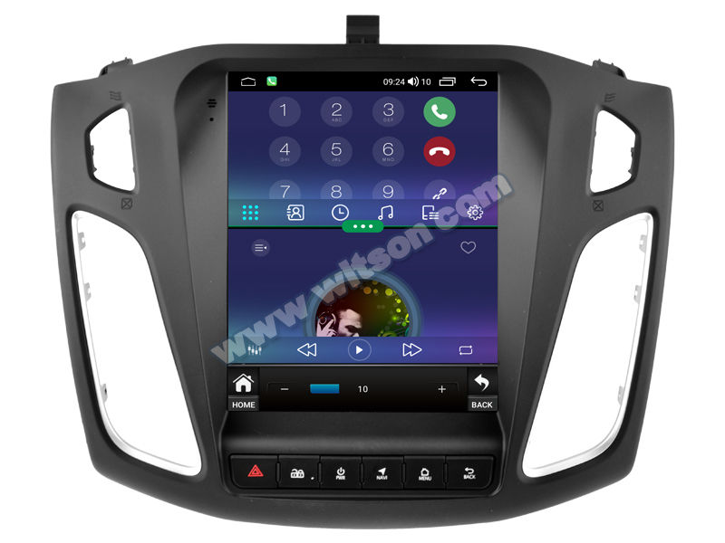 9.7'' Tesla Vertical Screen For Ford Focus 3 Mk3 2011-2017 Android Car Multimedia Player(THB/THV1458)