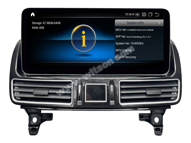 12.3''Screen For Mercedes Benz GLE  W166 2015-2019 GLS X166 2016-2019 NTG5.0  Android Multimedia Player(ZF7529/ZFA/ZFB/ZFC7129)