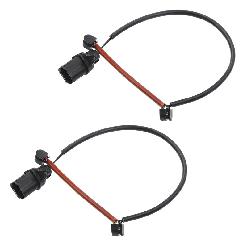 2x Front Disc Brake Pad Wear Sensor for Audi A6 A7 A8 Quattro with Ceramic Brakes