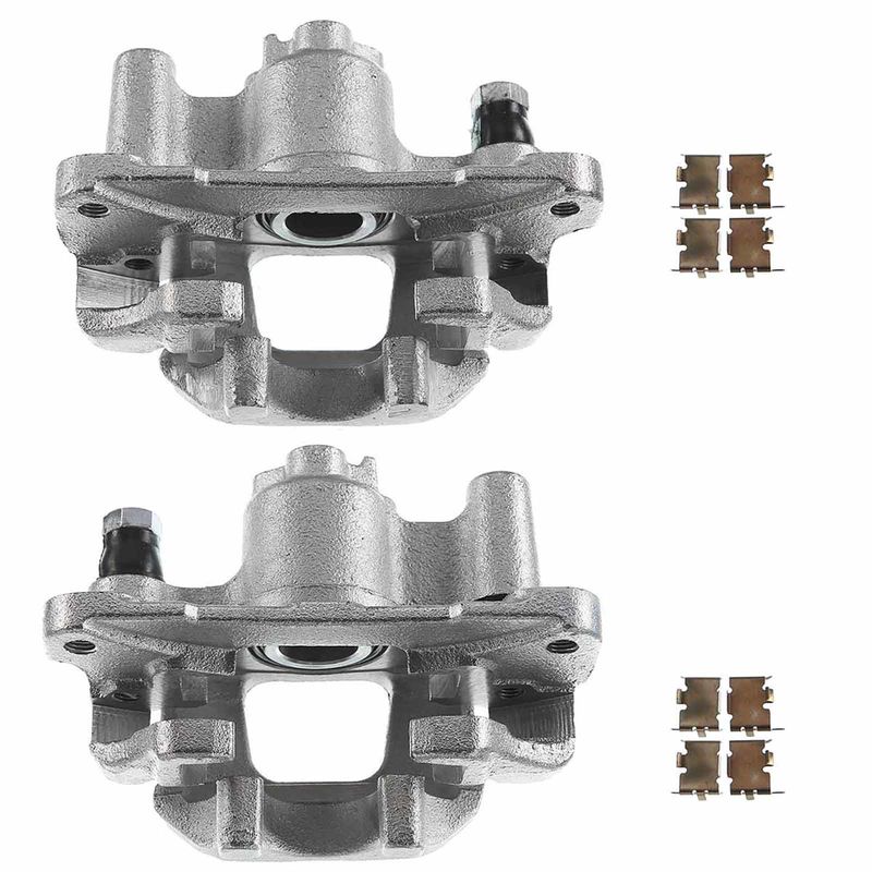 2x Rear Disc Brake Calipers with Bracket for Lexus Toyota ES300 Camry 00-01