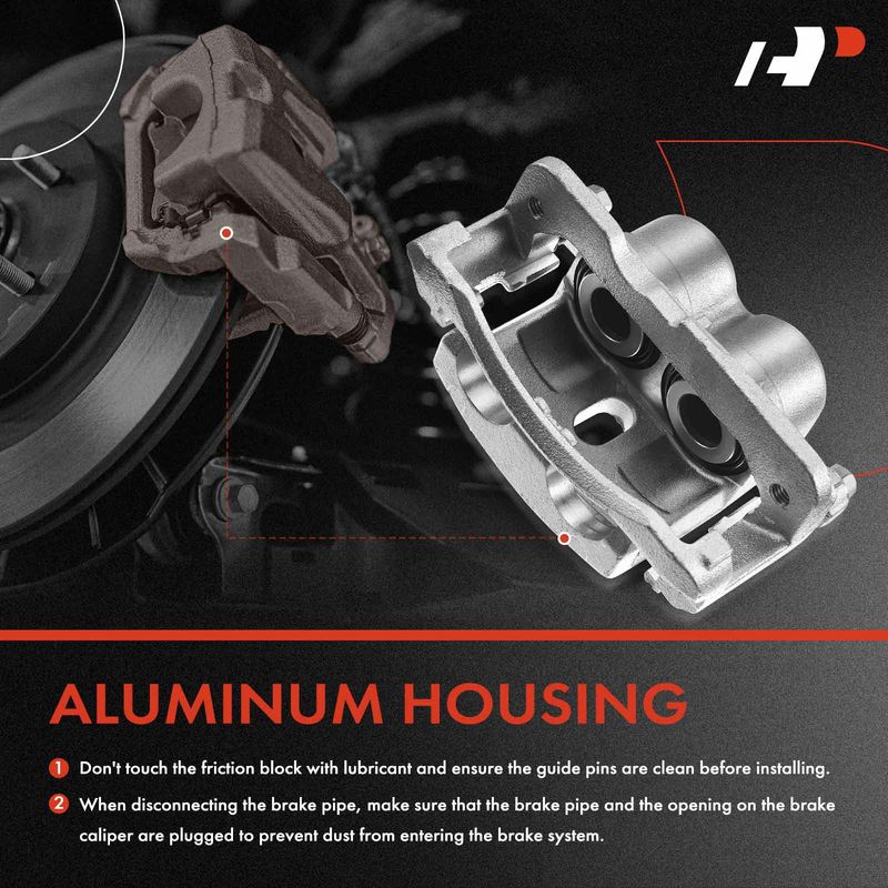 Front Driver Disc Brake Caliper with Bracket for Nissan Pathfinder 96-97 INFINITI