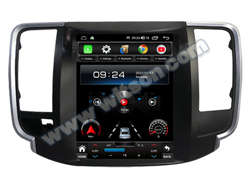 9.7'' Tesla Vertical Screen For Nissan Teana  J32 2008-2013 Android Car Multimedia Player(THB/THV1912)
