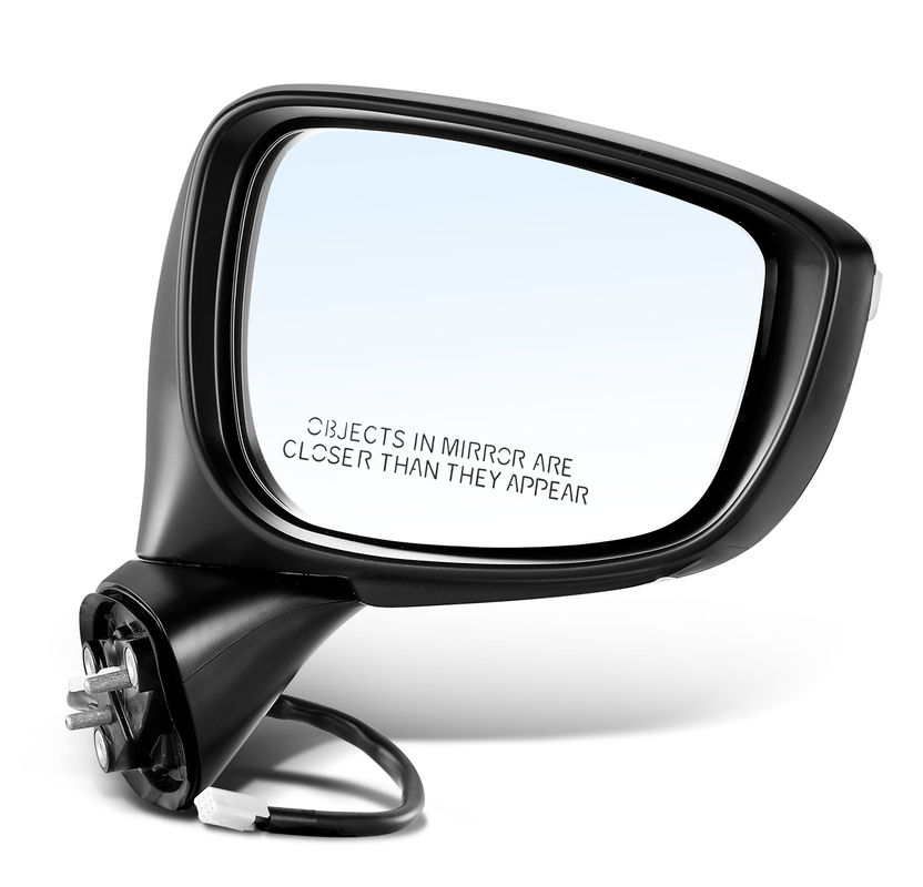 Front Passenger White Power Heated Mirror with Turn Lamp for Mazda CX-5 15-16