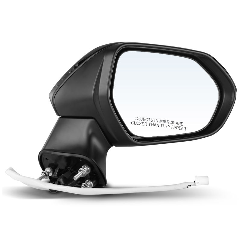 Front Passenger Black Power Heated Mirror for Toyota Corolla 2019-2022