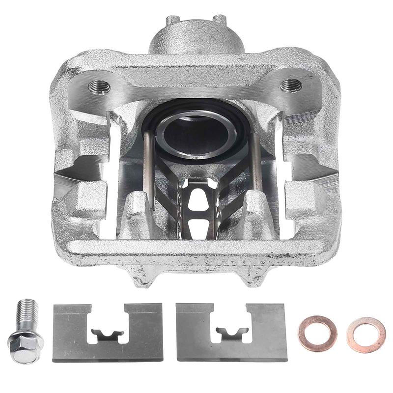 2x Rear Disc Brake Calipers with Bracket for Honda CR-V 2005-2006 L4 2.4L