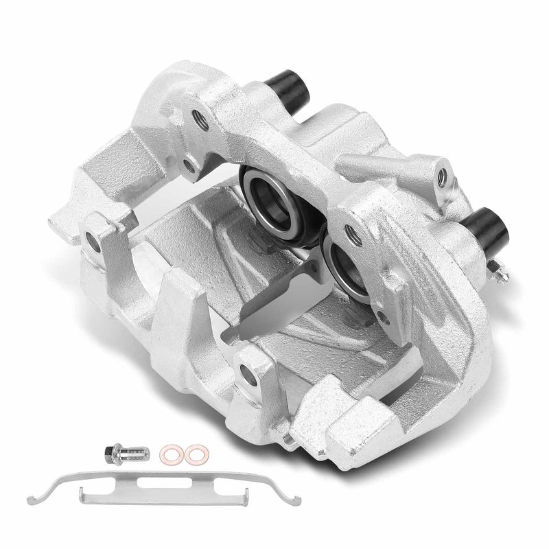 Front Disc Brake Caliper with Bracket for Mercedes-Benz W211 W164 E350 ML320