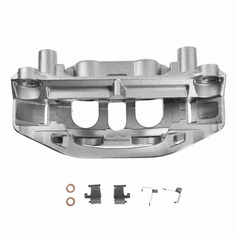 Rear Passenger Disc Brake Caliper with Bracket for Nissan NV 1500 2500 Titan XD