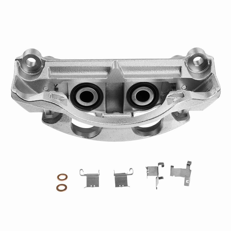 Rear Passenger Disc Brake Caliper with Bracket for Nissan NV 1500 2500 Titan XD