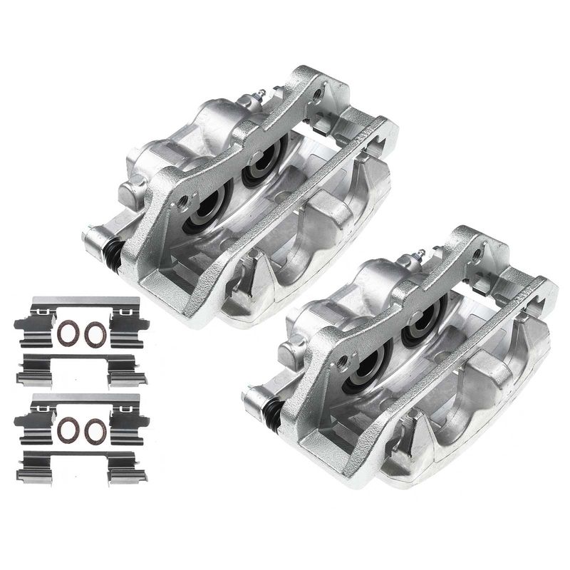 2x Front Brake Caliper with Bracket for Ford Mustang 2015 2016 2017 2018