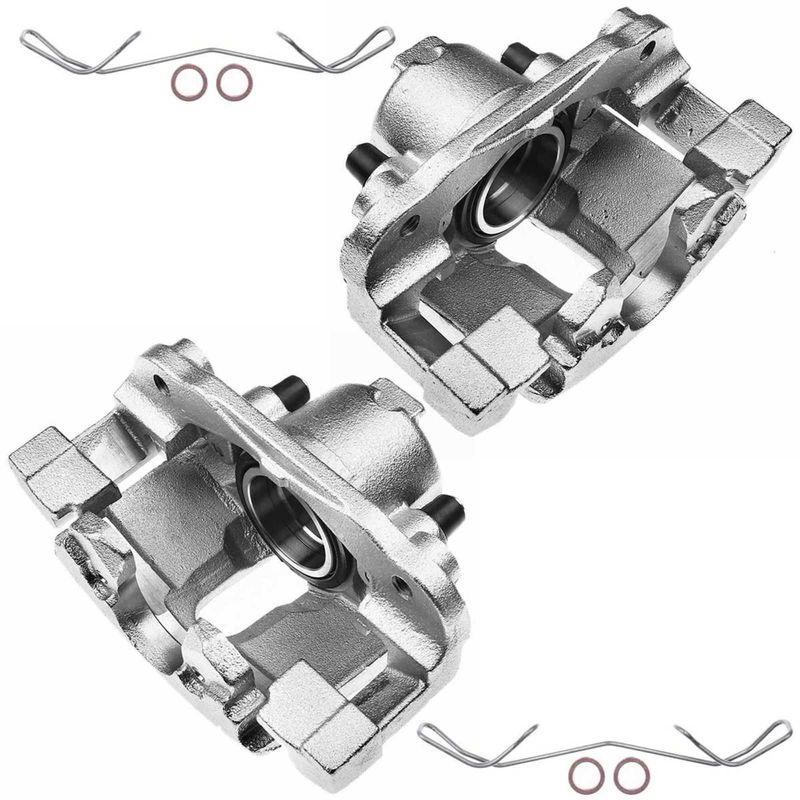 2x Front Brake Caliper with Bracket for Chrysler Sebring Dodge Stratus 2001-2006