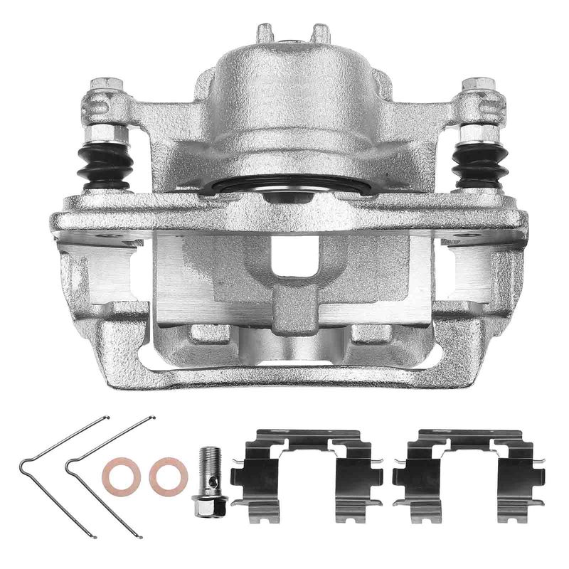Front Driver/Passenger Brake Caliper with Bracket for Honda Civic 03-11 Acura
