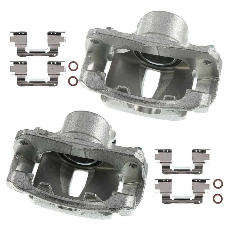 2x Front Brake Caliper with Bracket for Toyota Camry 2002-2006 2.4L
