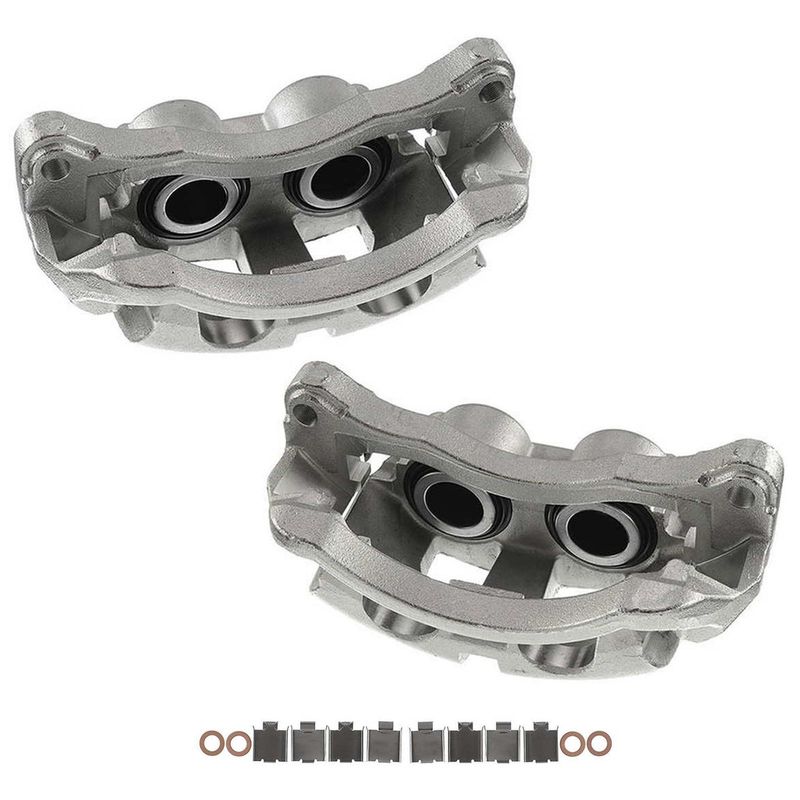 2x Front/Rear Brake Caliper with Bracket for Dodge Ram 4500 5500 2008-2018