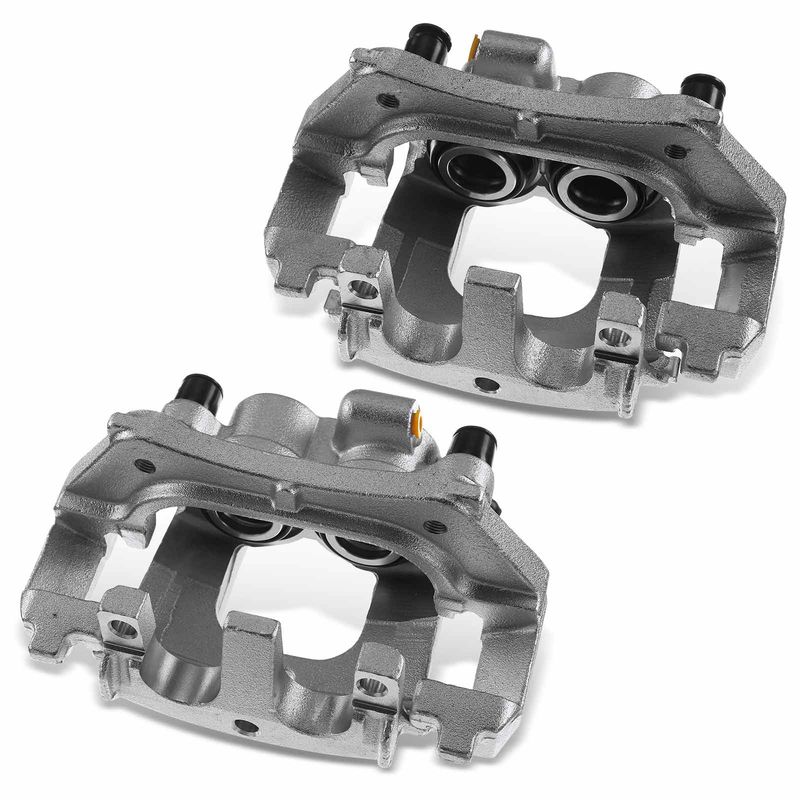 2x Front Brake Caliper with Bracket for BMW X5 2011-2018 X6 4.4L