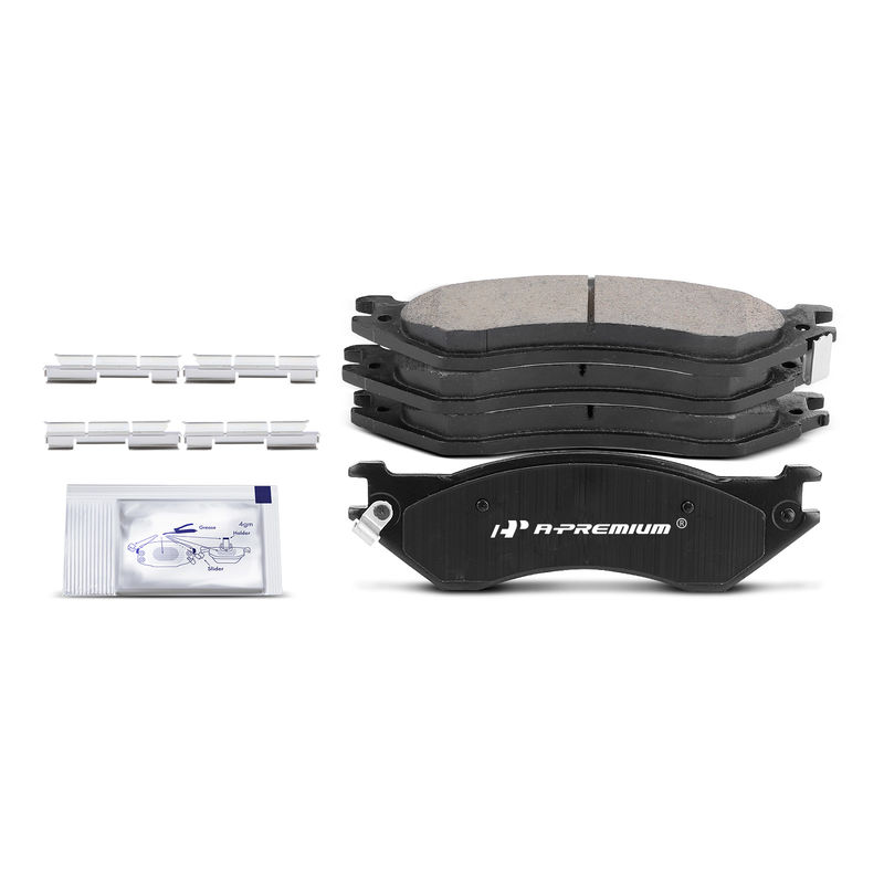 Front Ceramic Brake Pads for Ford F-150 2000-2003 F-250 Dodge Lincoln