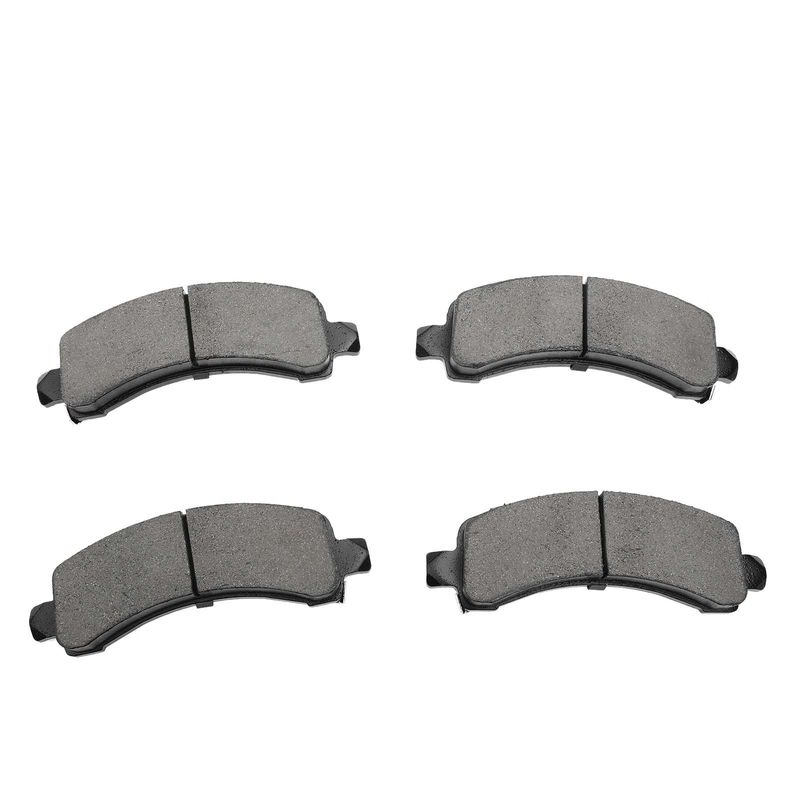 4pcs Rear Driver & Passenger Ceramic Brake Pads with Sensor for Chevrolet Express 2500 3500 GMC Savana 2500 3500