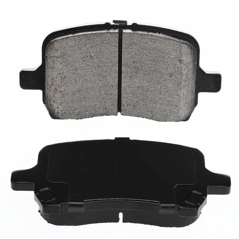 4pcs Front Driver & Passenger Ceramic Brake Pads with Sensor for Chevrolet HHR Cobalt Pontiac G5 G6 Saturn Aura