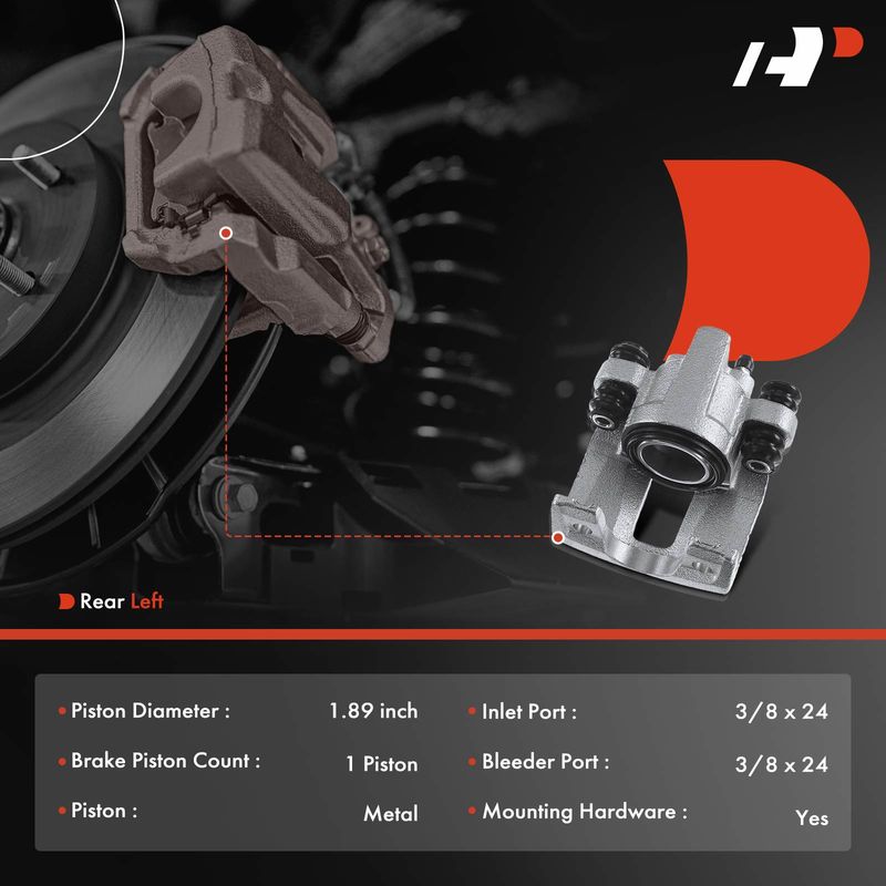 Rear Driver Brake Caliper for Ford Explorer 1995-2000 Ranger Mountaineer