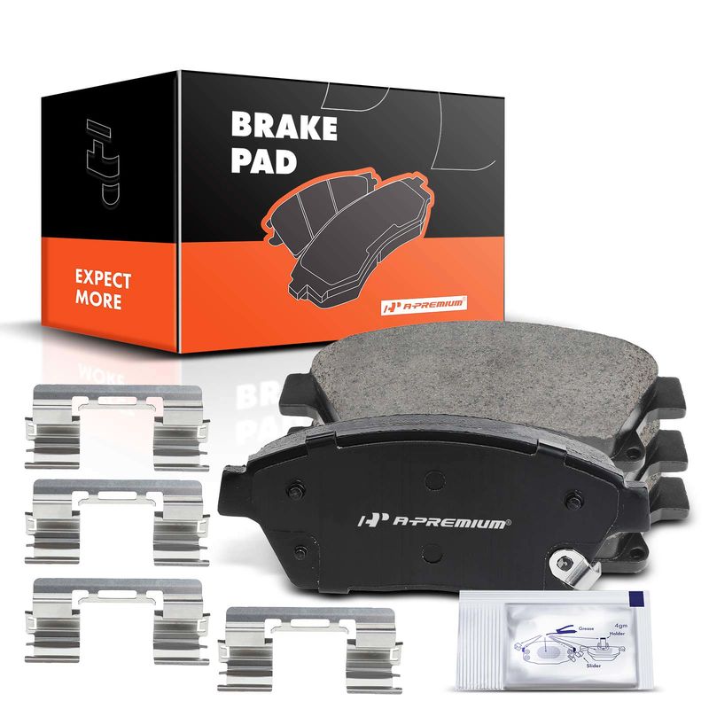 4pcs Front Driver & Passenger Ceramic Brake Pads  for Buick Encore Cadillac ATS Chevrolet Cruze Orlando