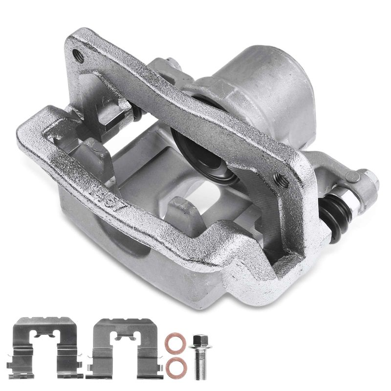Rear Driver Brake Caliper with Bracket for Hyundai Santa Fe Kia Sorento