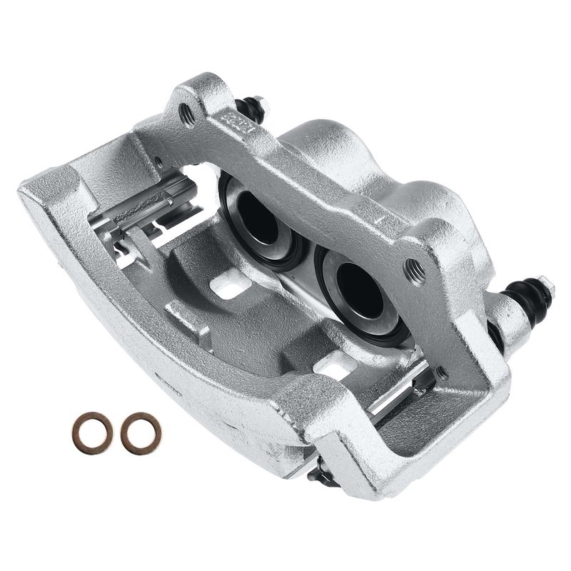 Rear Driver Brake Caliper with Bracket for Dodge Ram 3500 2003-2008 Ram 4000