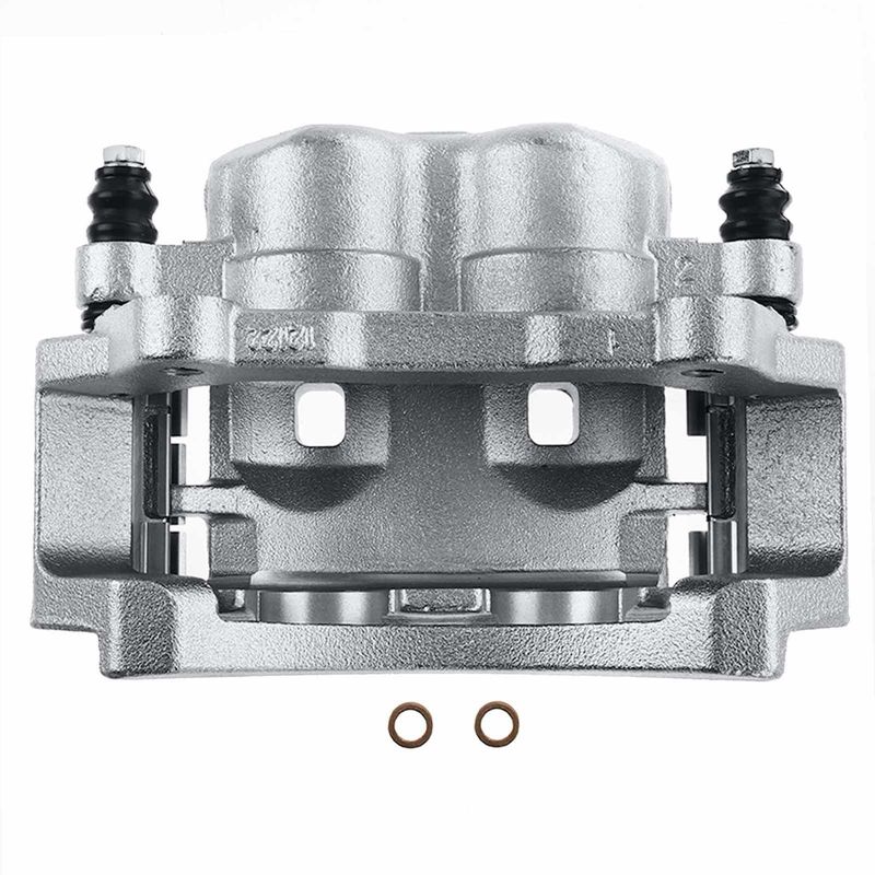 Rear Driver Brake Caliper with Bracket for Dodge Ram 3500 2003-2008 Ram 4000