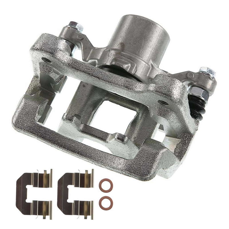 Rear Passenger Brake Caliper with Bracket for Hyundai Sonata Kia Optima 11-15