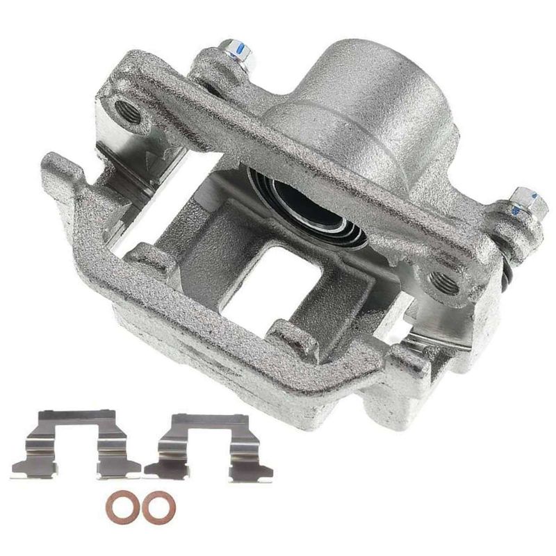 Rear Passenger Brake Caliper with Bracket for Infiniti G35 03-05 Nissan Quest