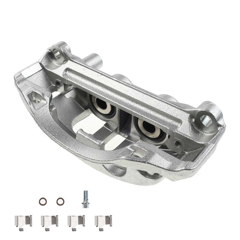Rear Passenger Brake Caliper with Bracket for Chevy Silverado 2500 HD 11-19 GMC