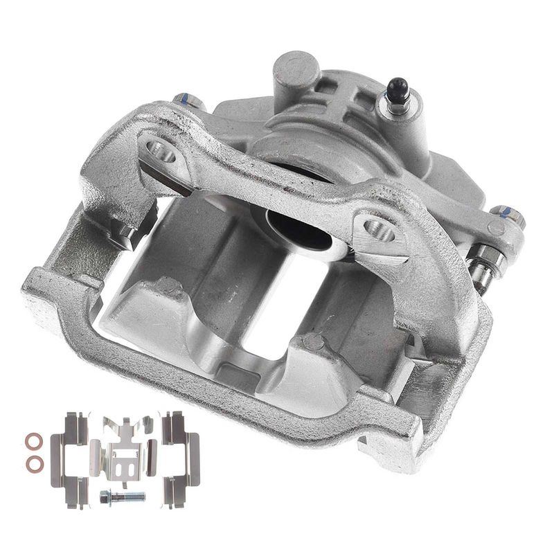 Rear Passenger Brake Caliper with Bracket for Chevy Silverado 1500 2003-2007 GMC