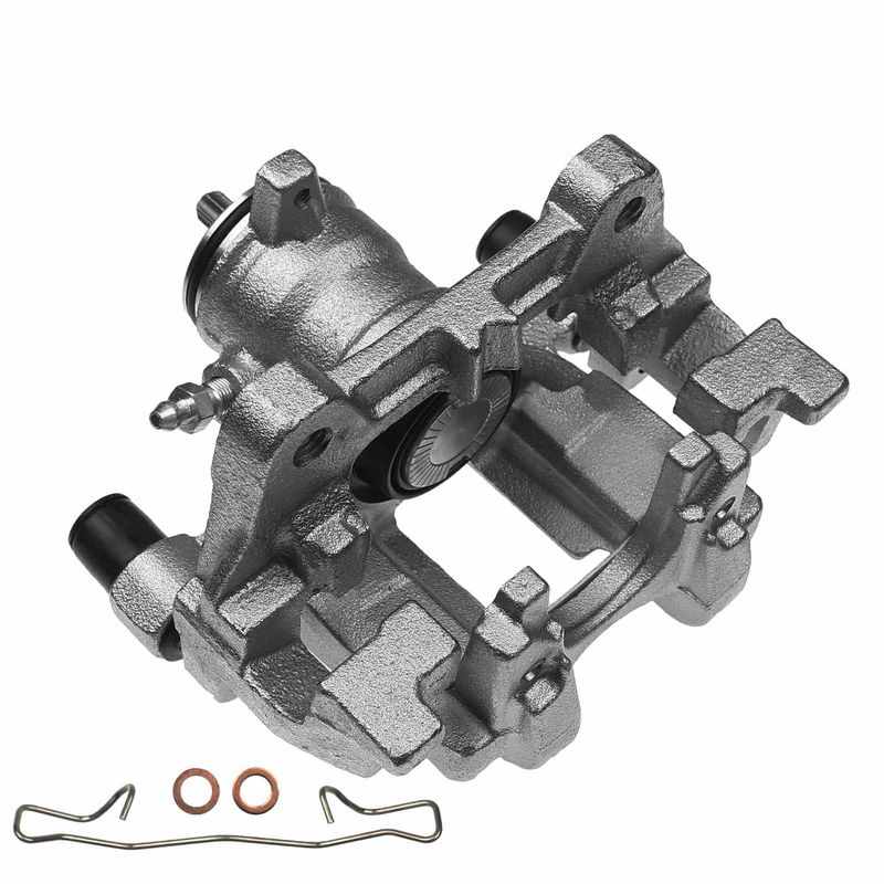 Rear Passenger Brake Caliper with Bracket for Ford Edge Escape Fusion Lincoln