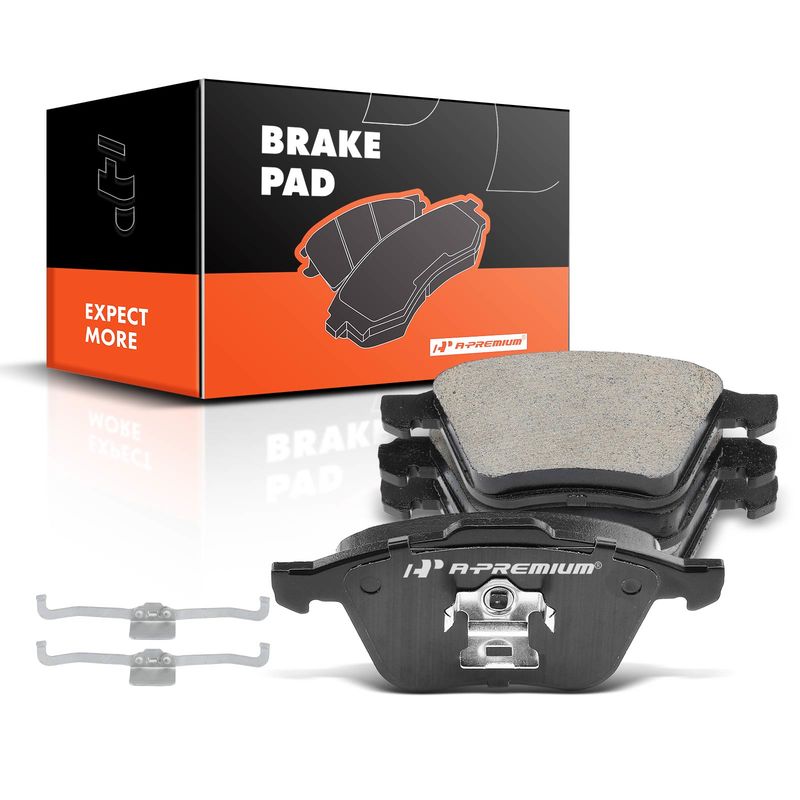 4pcs Front Driver & Passenger Ceramic Brake Pads  for Volvo XC90 2003 2004 2005 2006 2007 2008 2009-2014