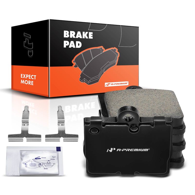 4pcs Rear Driver & Passenger Ceramic Brake Pads  for Chrysler Crossfire Mercedes-Benz C240 C280 SLK300