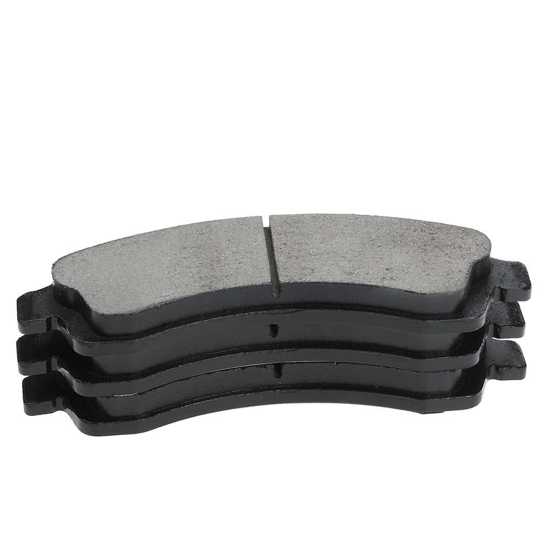 4pcs Front Driver & Passenger Ceramic Brake Pads with Sensor for Chevrolet Trailblazer 02-05 GMC Envoy Buick Isuzu