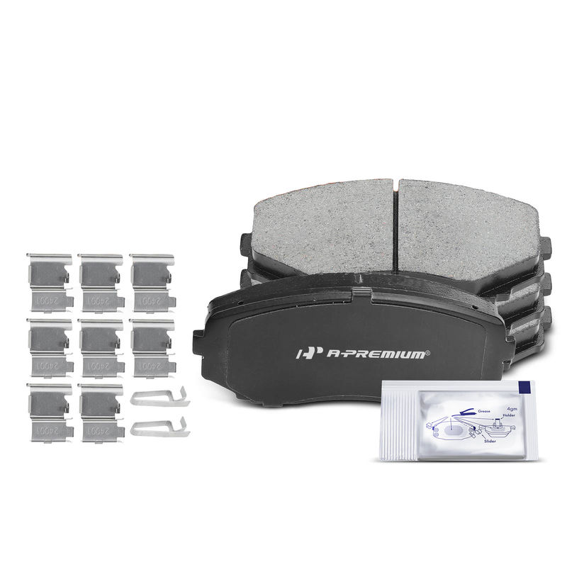 4pcs Front Driver & Passenger Ceramic Brake Pads  for Ford Edge 2007-2016 Mazda CX-5 2019-2021 CX-7 07-12