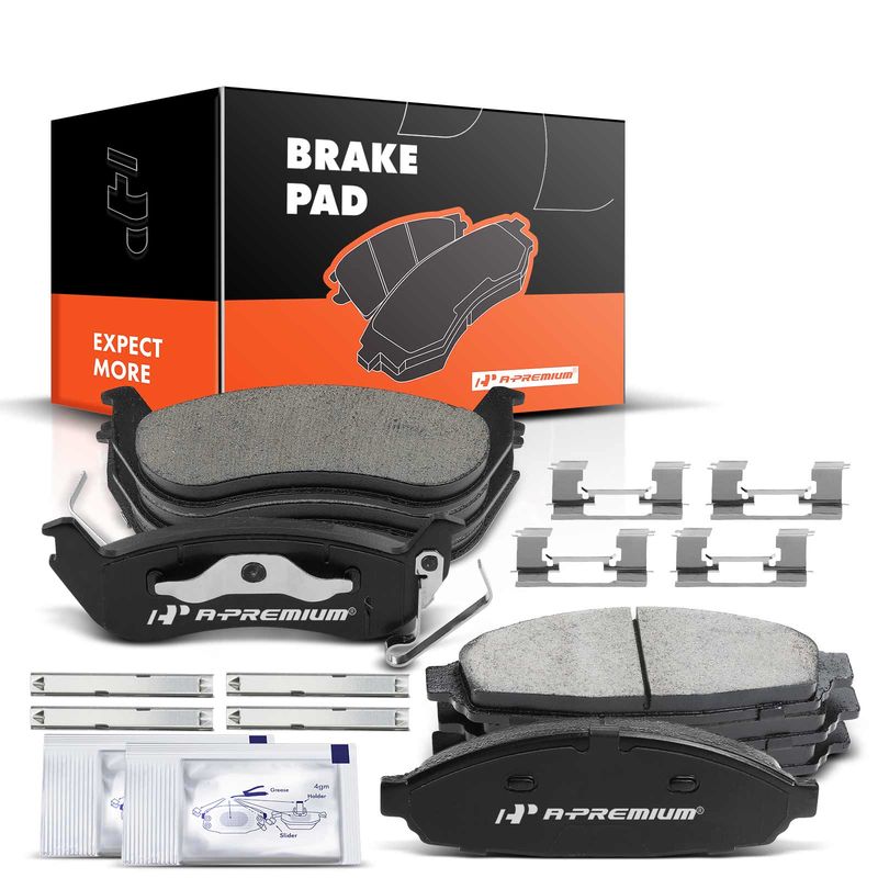 8pcs Front & Rear Ceramic Brake Pads  for Ford Crown Victoria Lincoln Town Car Mercury