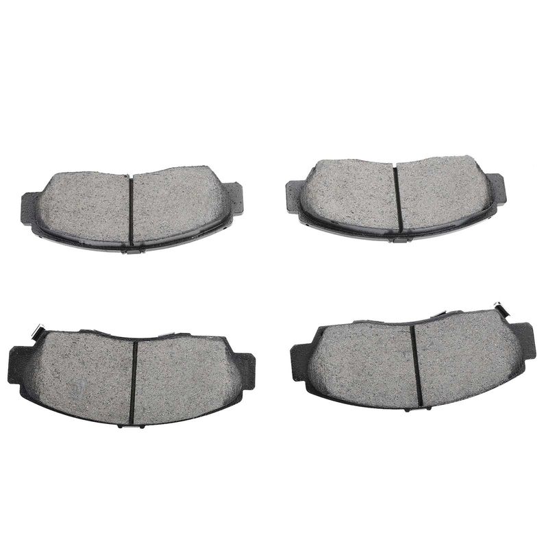 8pcs Front & Rear Ceramic Brake Pads with Sensor for Honda Accord 2008-2012 Acura TSX 2009-2014