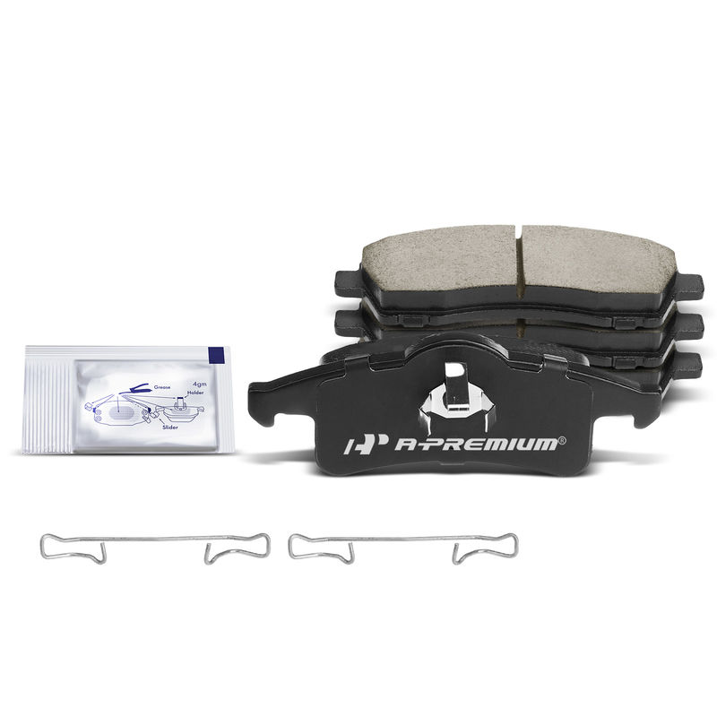 4pcs Rear Driver & Passenger Ceramic Brake Pads  for Jeep Grand Cherokee ZJ WJ 1999-2004