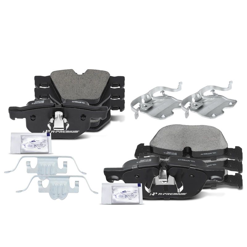 8pcs Front & Rear Ceramic Brake Pads  for BMW X5 E70 E71 2007-2018 X6 2010-2019