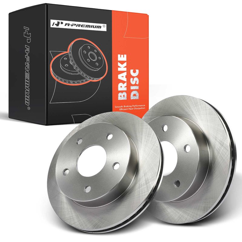 Front Disc Brake Rotors for Dodge Ram 1500 2000-2001 3.9L 5.2L 5.9L 304mm