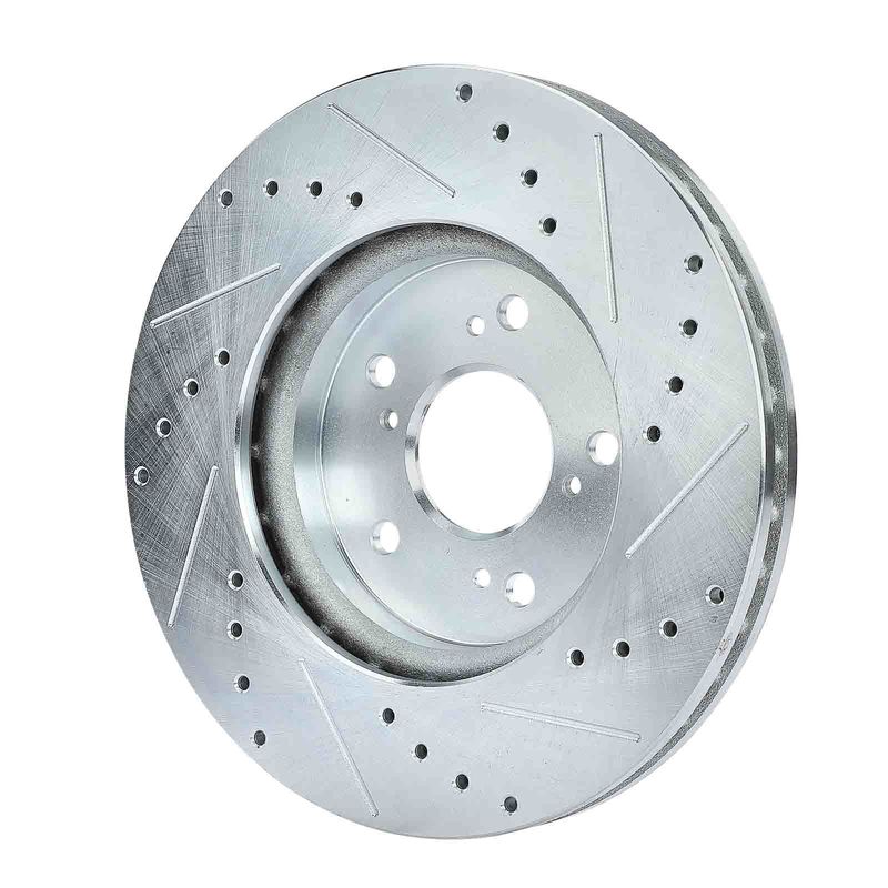 Front Drilled Brake Rotors for Honda CR-V 2007-2016 Crosstour 12-15 Acura RDX