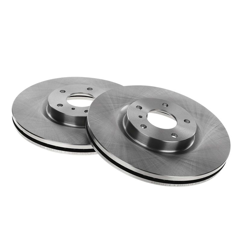 Front Disc Brake Rotors & Ceramic Brake Pads for Nissan Maxima 2009-2017 V6 3.5L