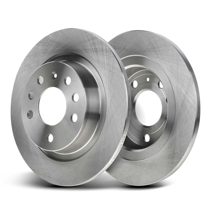 Rear Disc Brake Rotors for Saab 9-3 2003-2011 9-3X 2010-2011 L4 2.0L with 278mm