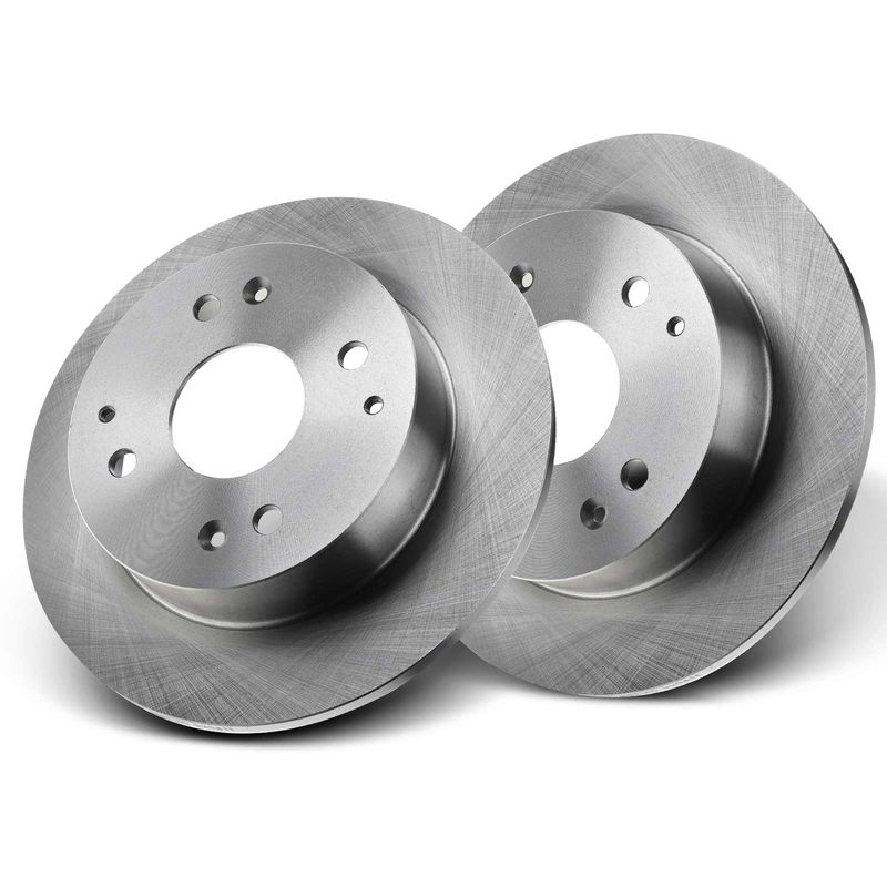 Rear Disc Brake Rotors for Honda Accord 1998-2002 Acura CL 1998-1999 L4 2.3L