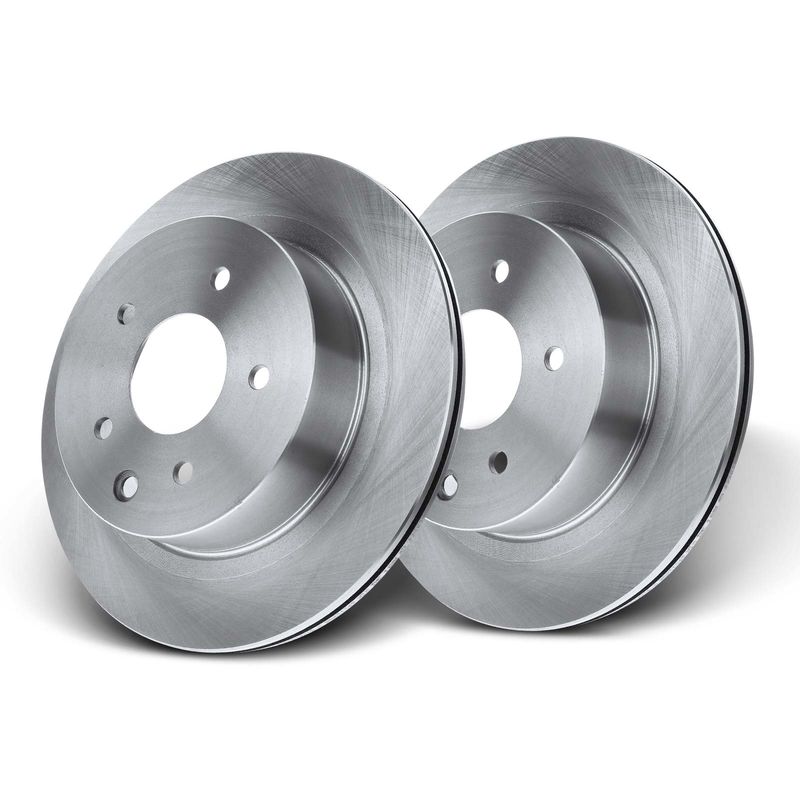 Rear Disc Brake Rotors for INFINITI G35 2003-2005 Nissan 350Z Juke X-Trail LEAF