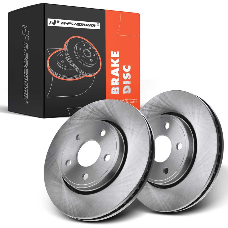 Front Disc Brake Rotors for Jeep Grand Cherokee Dodge Durango 2011-2020 V6 3.6L