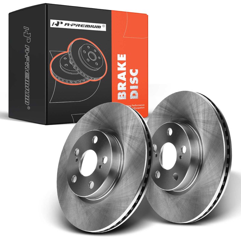 Front Disc Brake Rotors for Pontiac Vibe Scion xD L4 1.8L Toyota Corolla Matrix