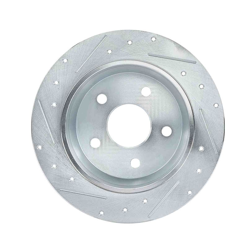 Rear Drilled Brake Rotors for Jeep Grand Cherokee 1999-2004 L6 4.0L V8 4.7L