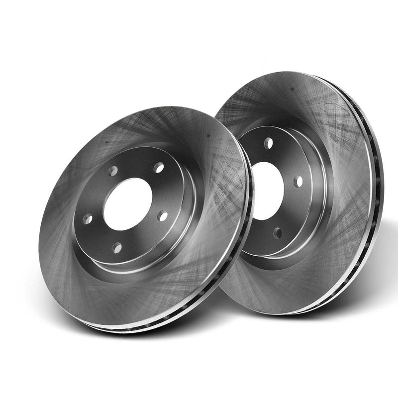 Front Disc Brake Rotors for Chrysler 200 11-14 Jeep Patriot 07-17 Dodge Caliber
