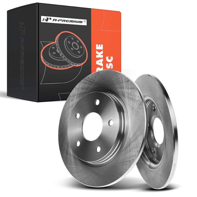 Rear Disc Brake Rotors for Chrysler Town & Country 2008-2016 Journey VW Routan